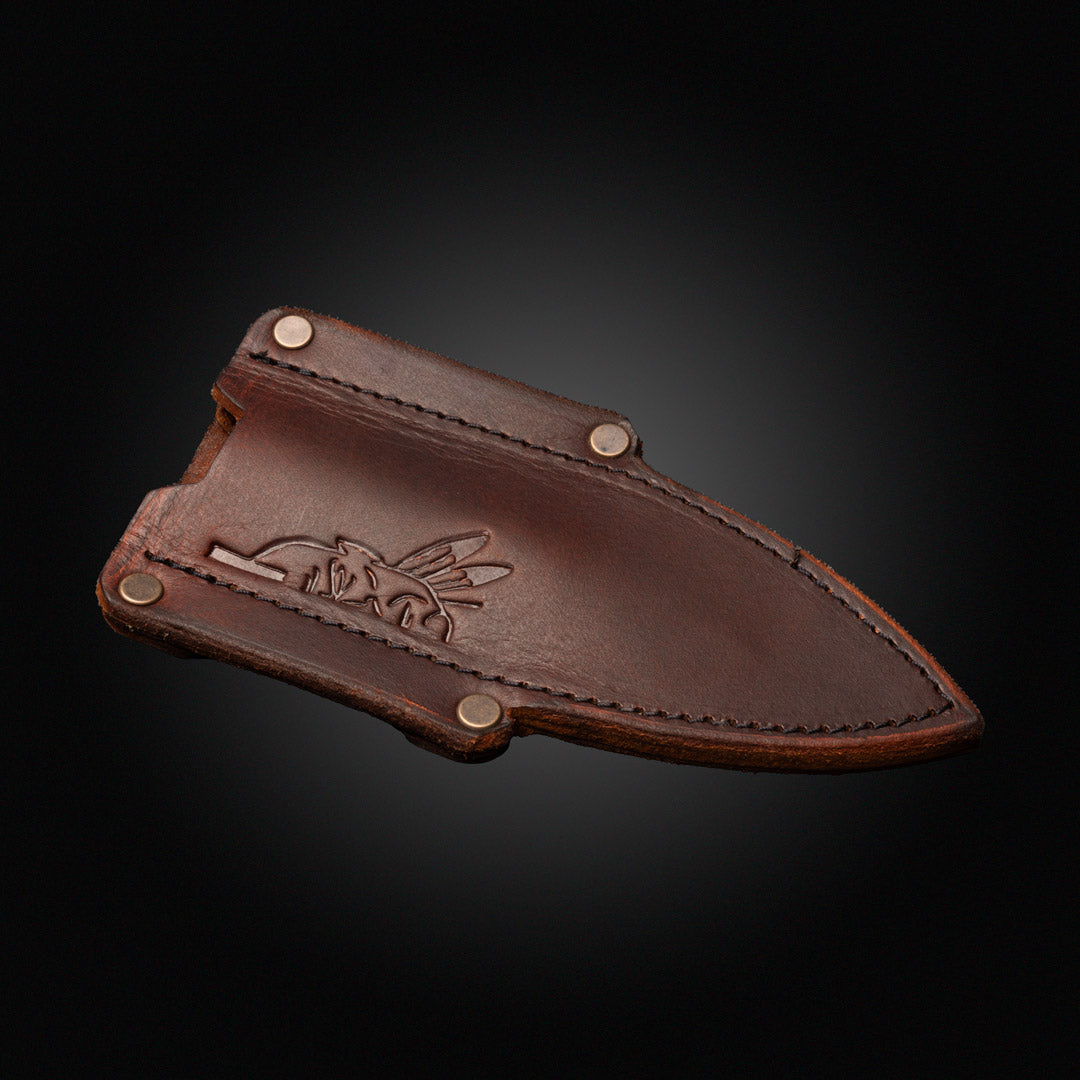 Leather sheath) For Crow jr, Cav jr, Disaster jr, fits 6