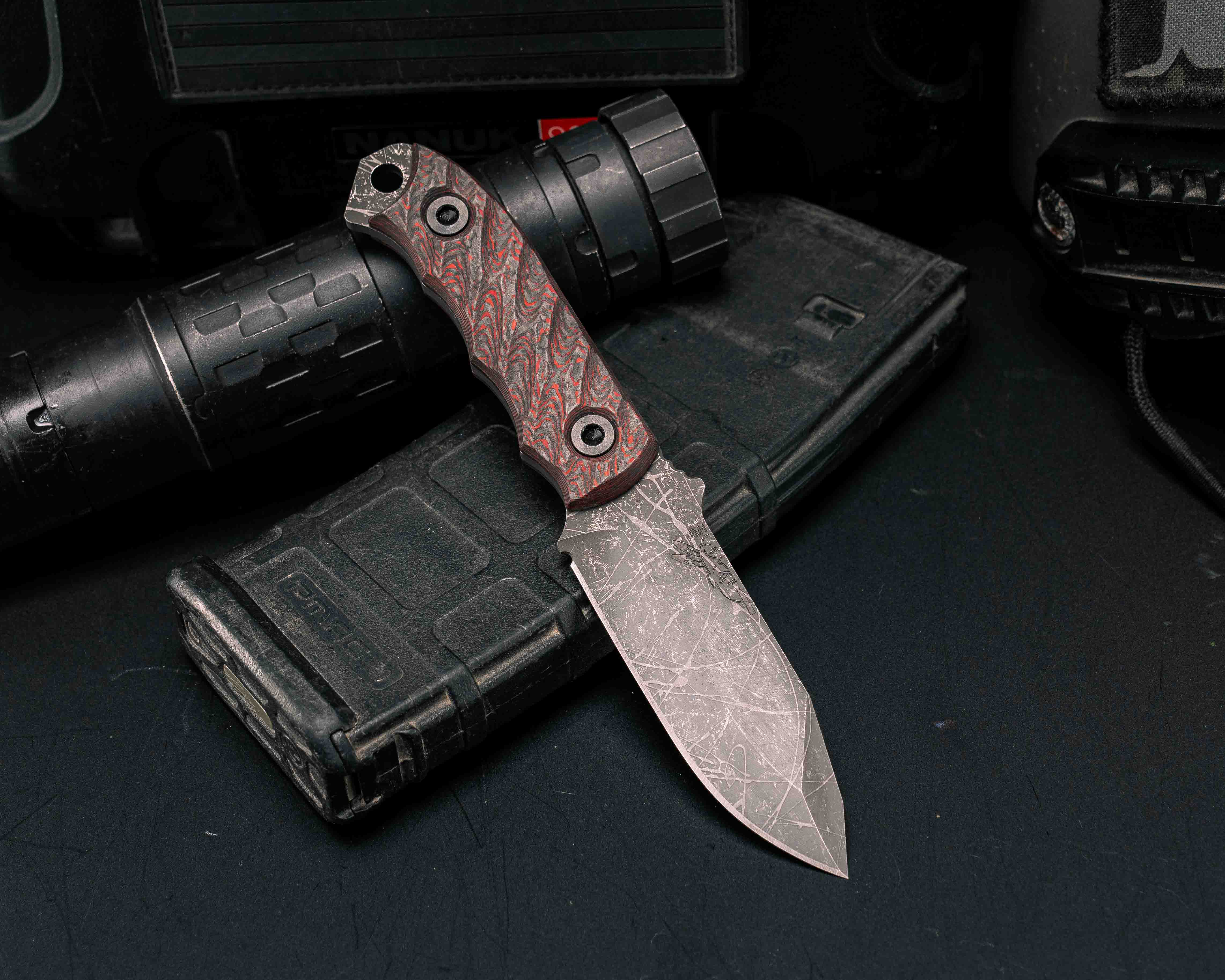 LAVA “PRIME CUTS” Disaster Cub- Lava Flow Carbon, Allen Bolts, Textured Grip – Half