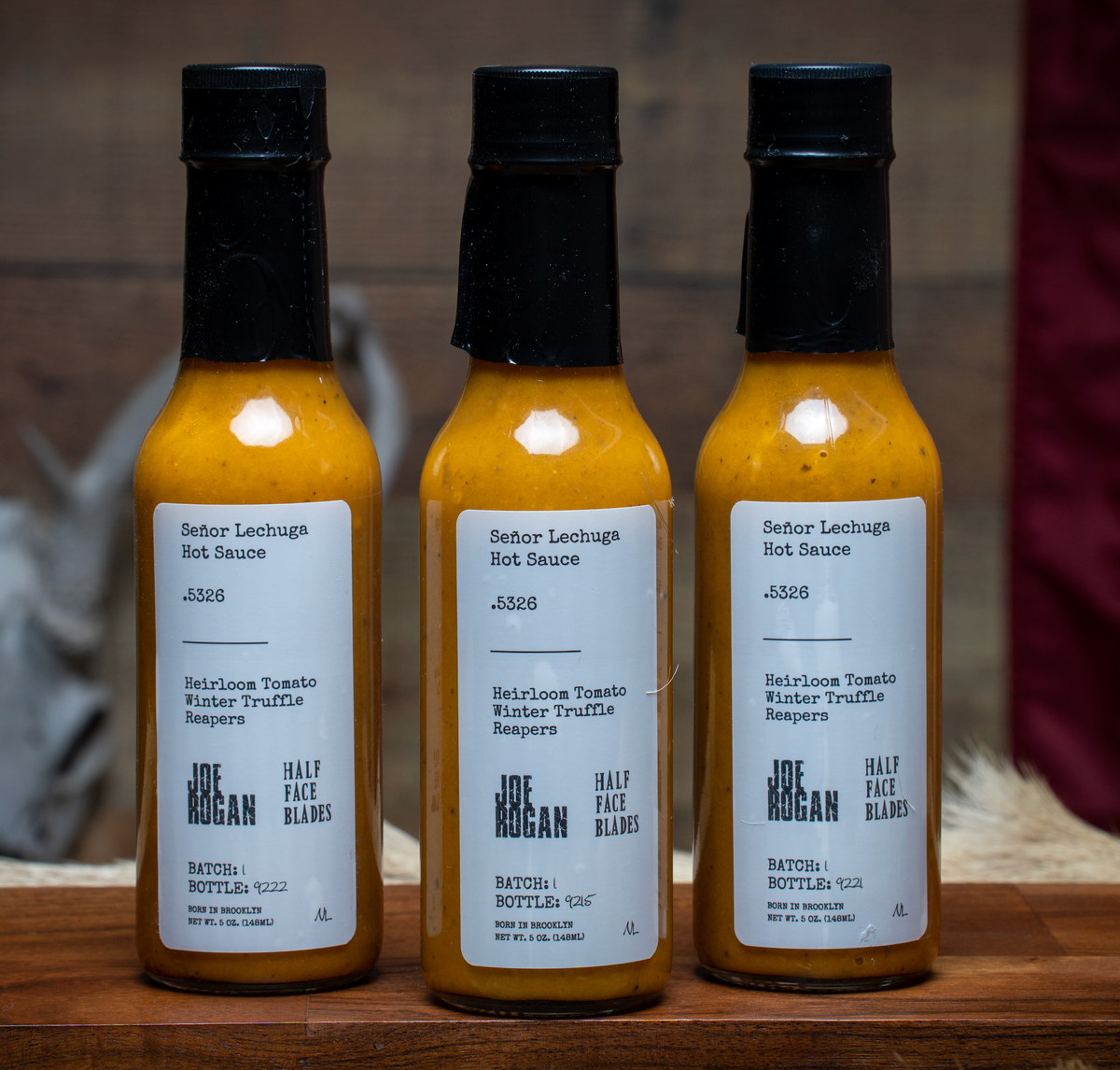 Truffle hot sauce, (single bottle), Joe Rogan X Senor Lechuga X HFB Co