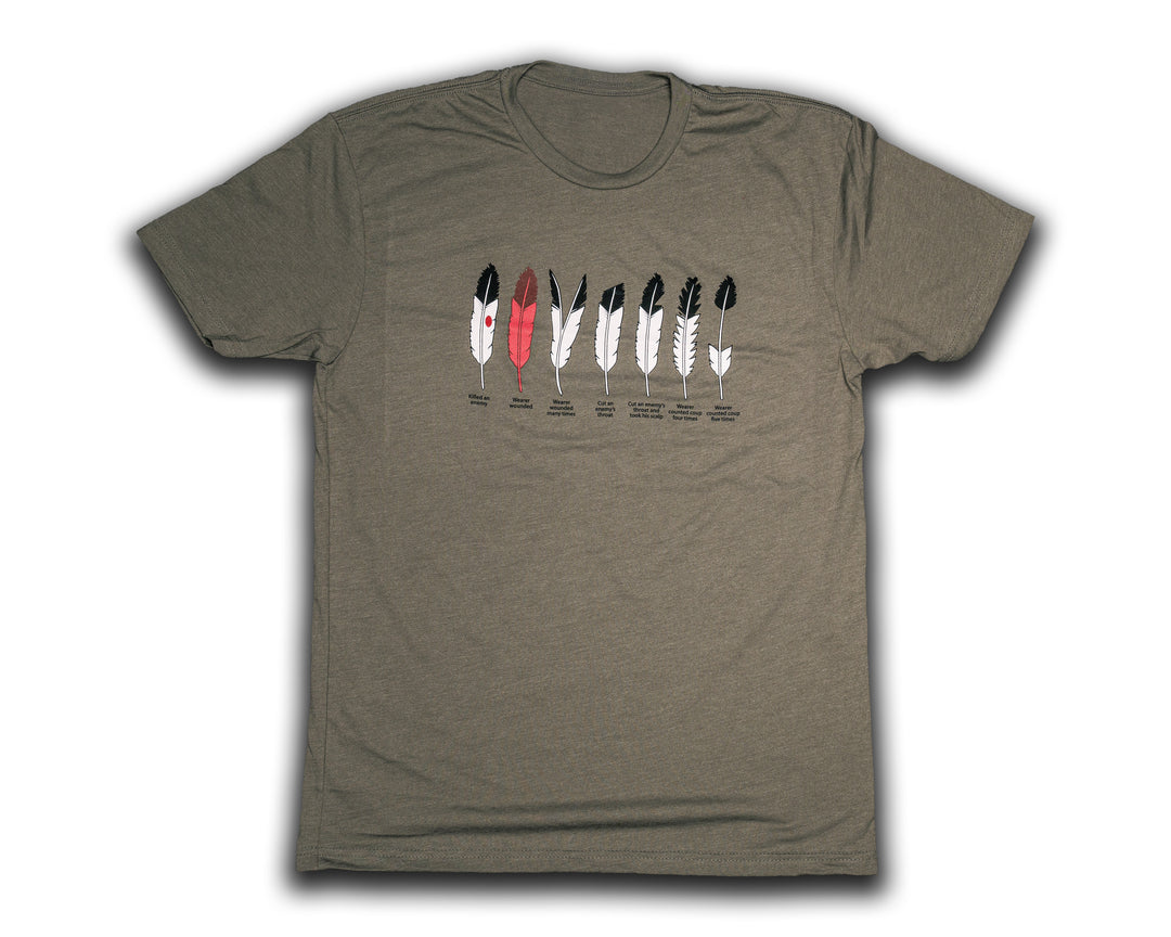 Feathers Of A Warrior Tee