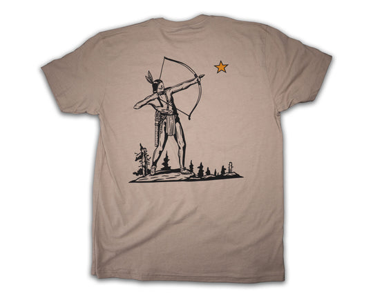 Shooting Star Tee Heather Tan