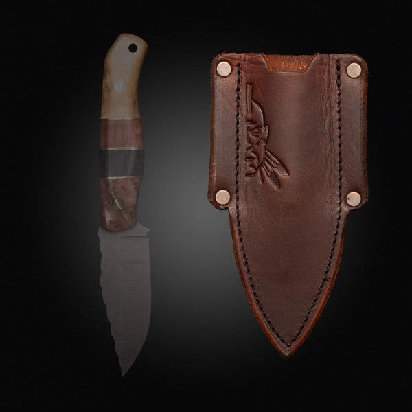 Leather sheath) For Crow jr, Cav jr, Disaster jr, fits 6