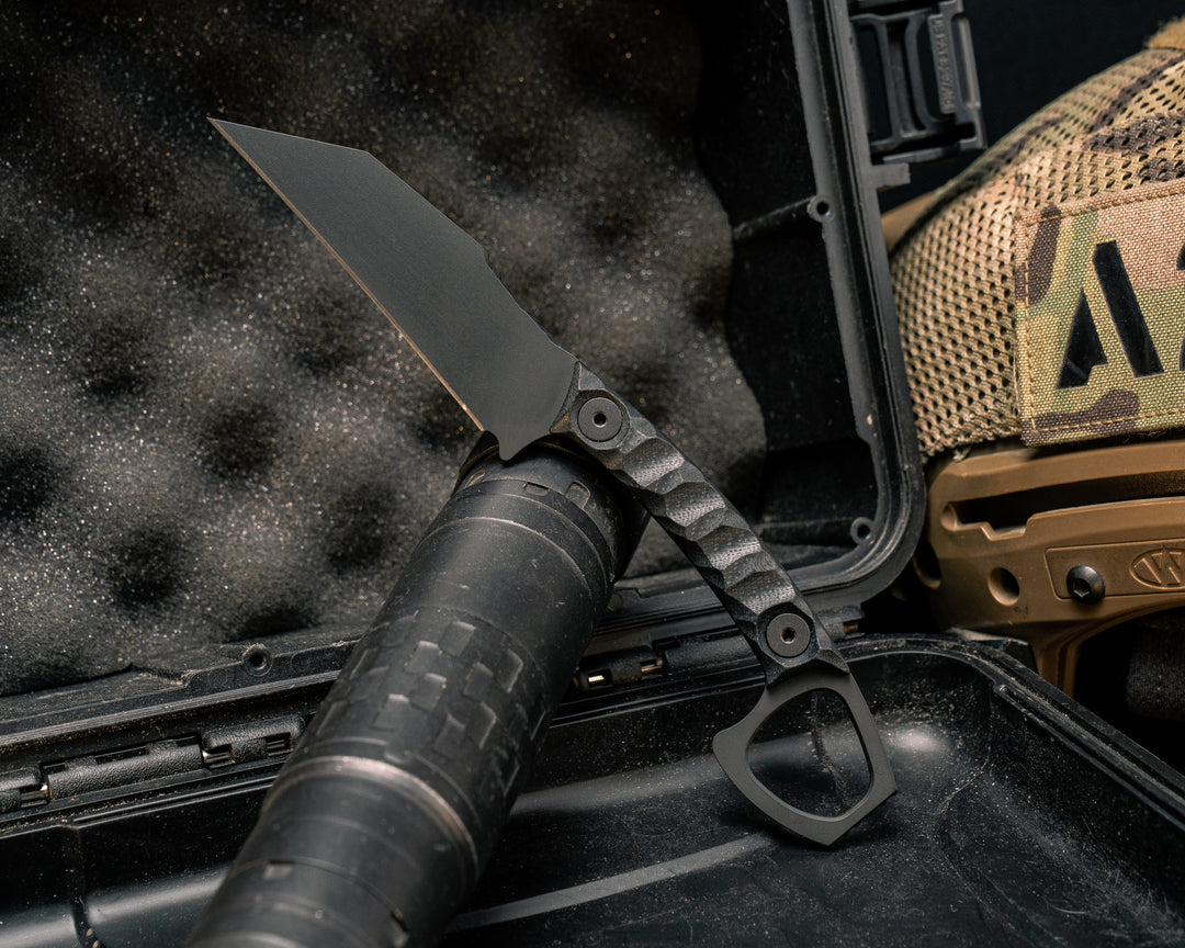 SHPOS- Black G10, Armor Black Cerakote, Allen Bolts, Iron Grip