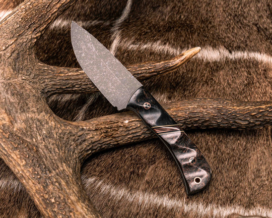 Cav Jr - Dyed Redwood, Black G10, OD Green G10 and Copper Split, Copper Dark Matter Carbon, Mosaic Pins, Copper Lanyard Pin, Textured Grip