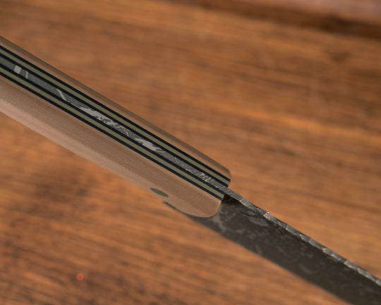 Chef Blade- Coyote G10, Black G10 and OD Green G10 Liners, OD Green G10 Pins, Smooth Grip