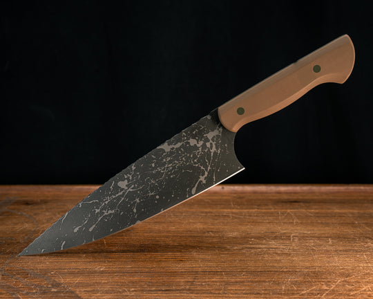 Chef Blade- Coyote G10, Black G10 and OD Green G10 Liners, OD Green G10 Pins, Smooth Grip