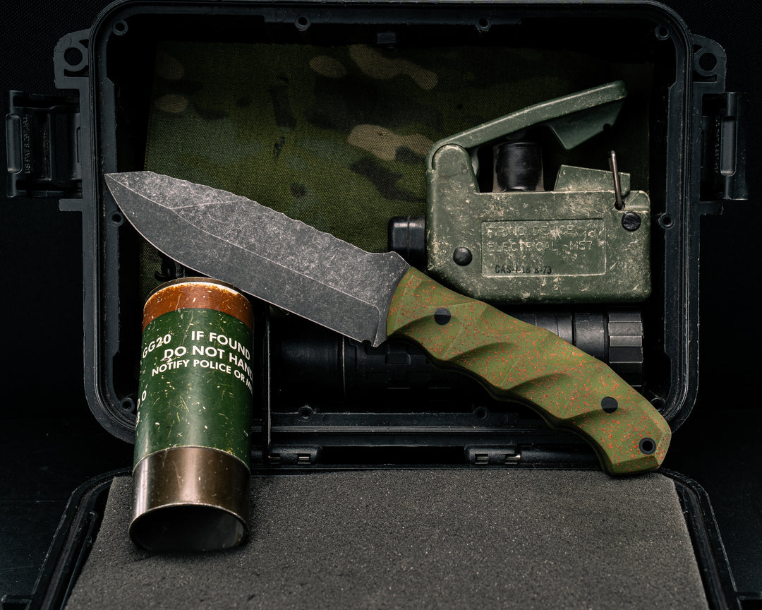 Disaster Breacher- Apex Hunter GripX, CF Pins, CF Lanyard Pin, Textured Grip
