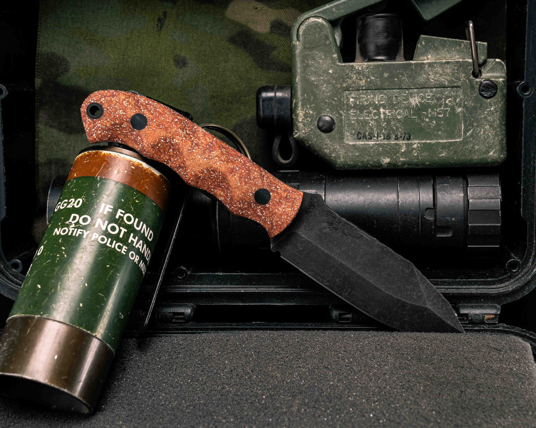 Disaster Cub- Copperhead GripX, CF Pins, CF Lanyard Pin, Textured Grip