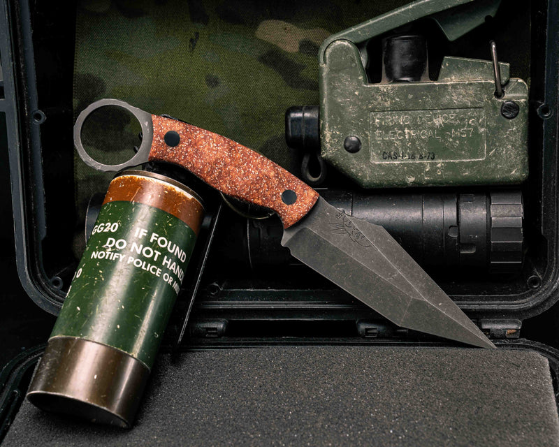 Ring Tac Tanto-Copperhead GripX , CF Pins, Textured Grip