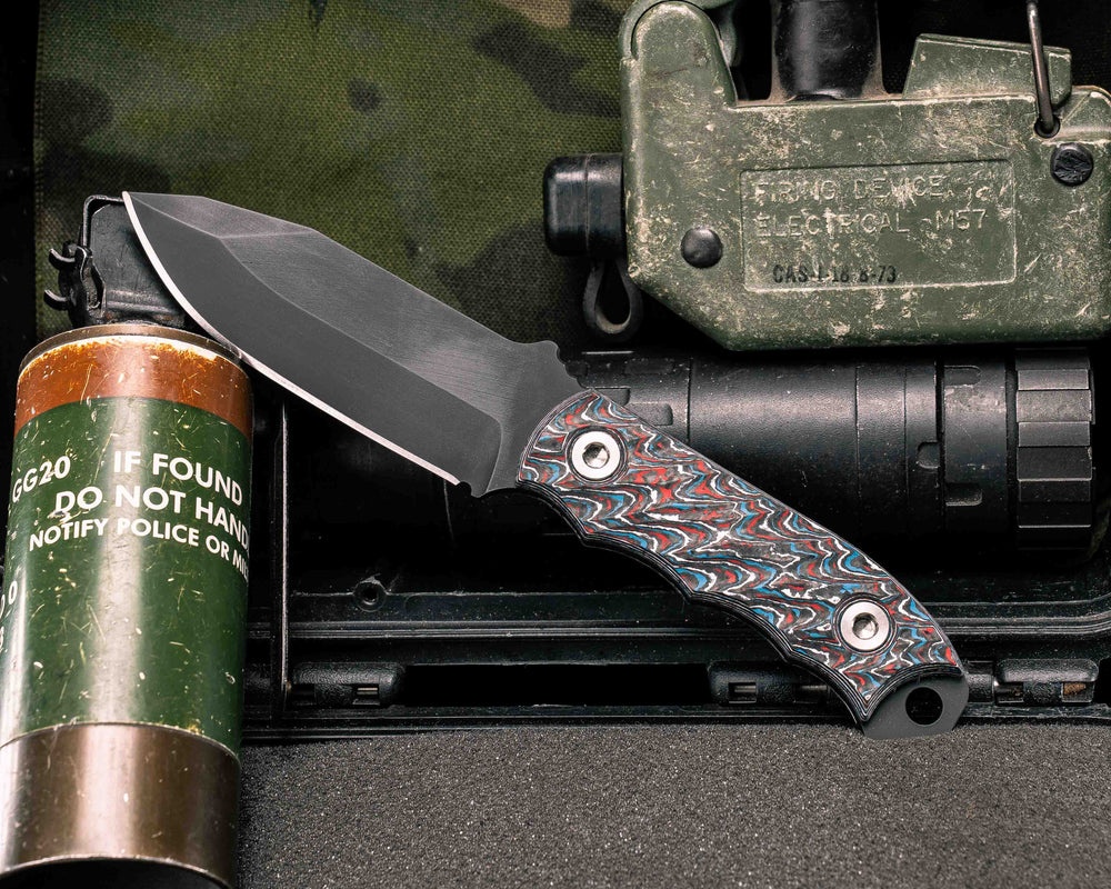 Disaster Cub- Nebula Carbon, Armor Black Cerakote, Allen Bolts, Textured Grip