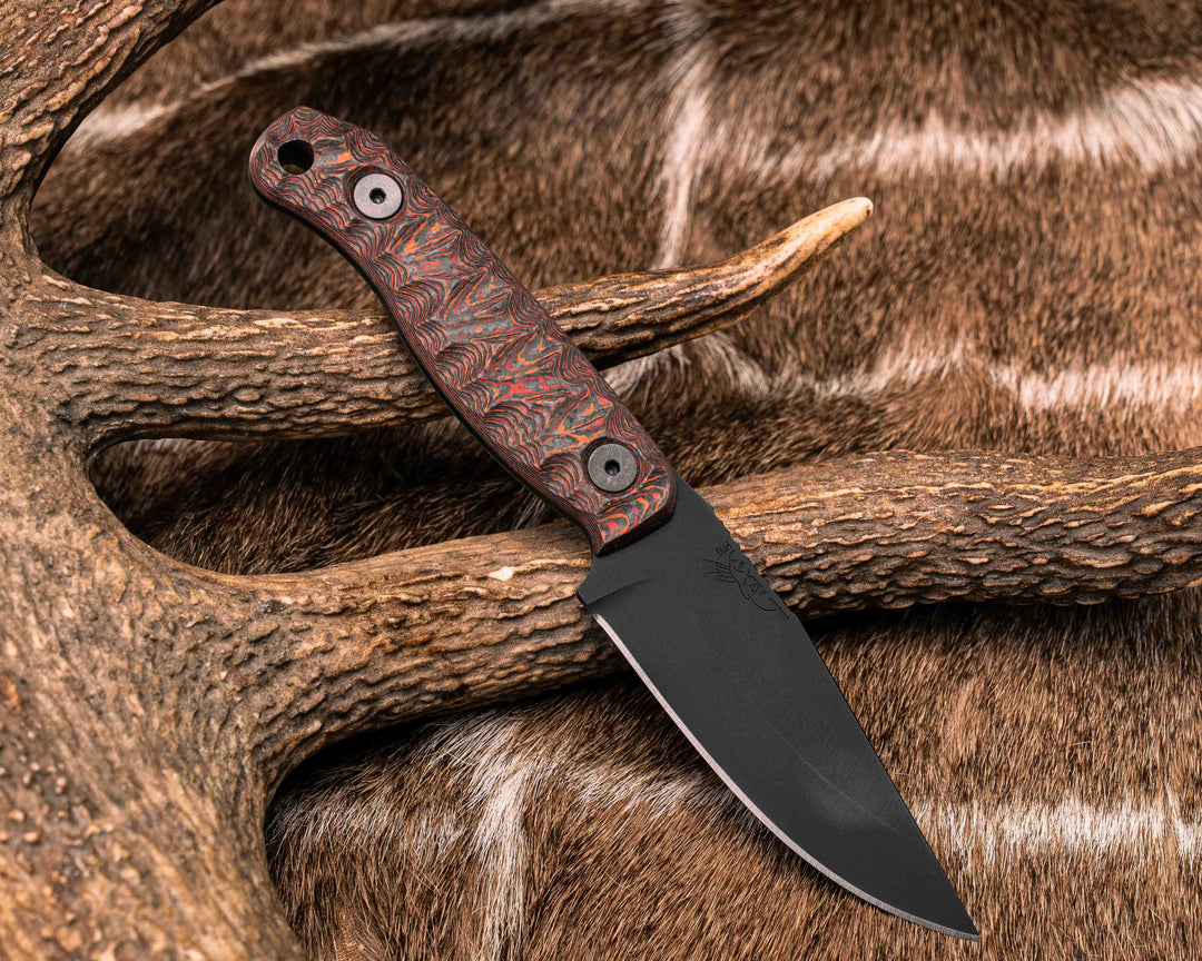Feather Light- Mars Valley Carbon, Armor Black Cerakote, Allen Bolts, Textured Grip