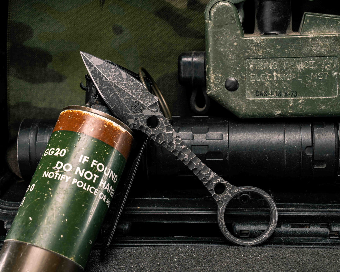 Ringstrike - Acid Splatter and Machined Rockwork Handle