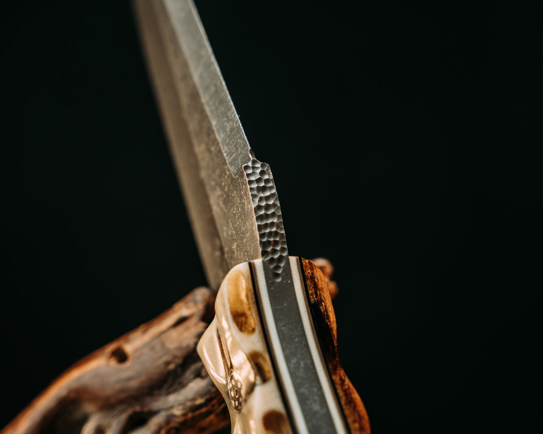 Crow Pre-Jay- Swordfish Over Black G10, Coyote G10 and White G10, Stippled Jimping on Spine, Hollow Grind, Mosaic Pins, Brass Hollow Pins, Textured Grip