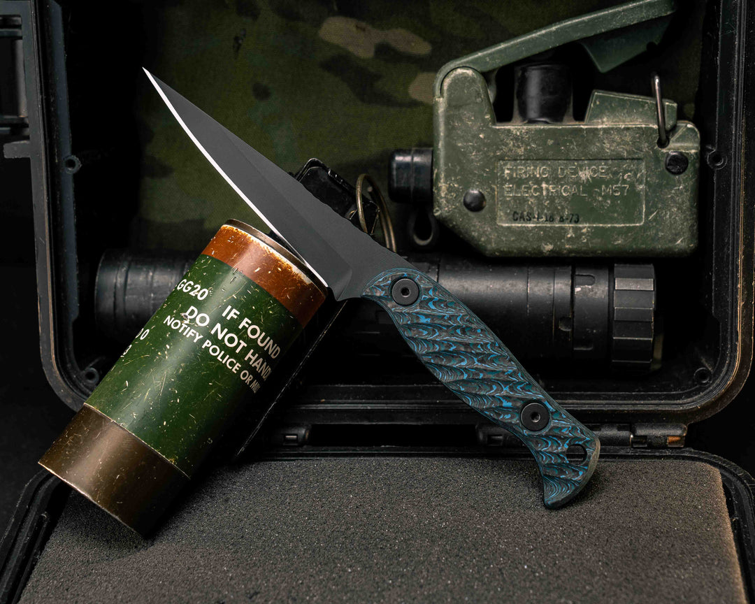 Congressman - Arctic Storm Carbon, Armor Black Cerakote, Allen Bolts, Textured Grip, Closed Tang Lanyard Hole