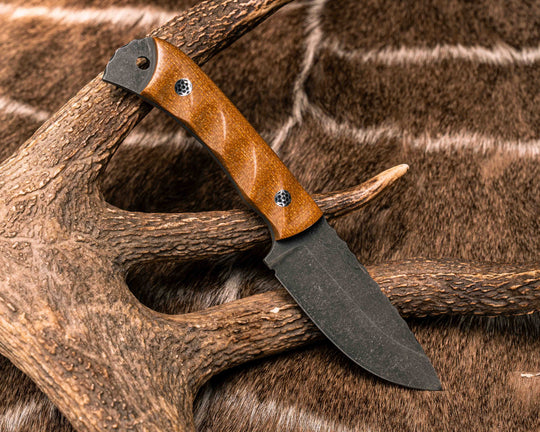 Cavner- Castille Jute Micarta, Mosaic Pins, Textured Grip