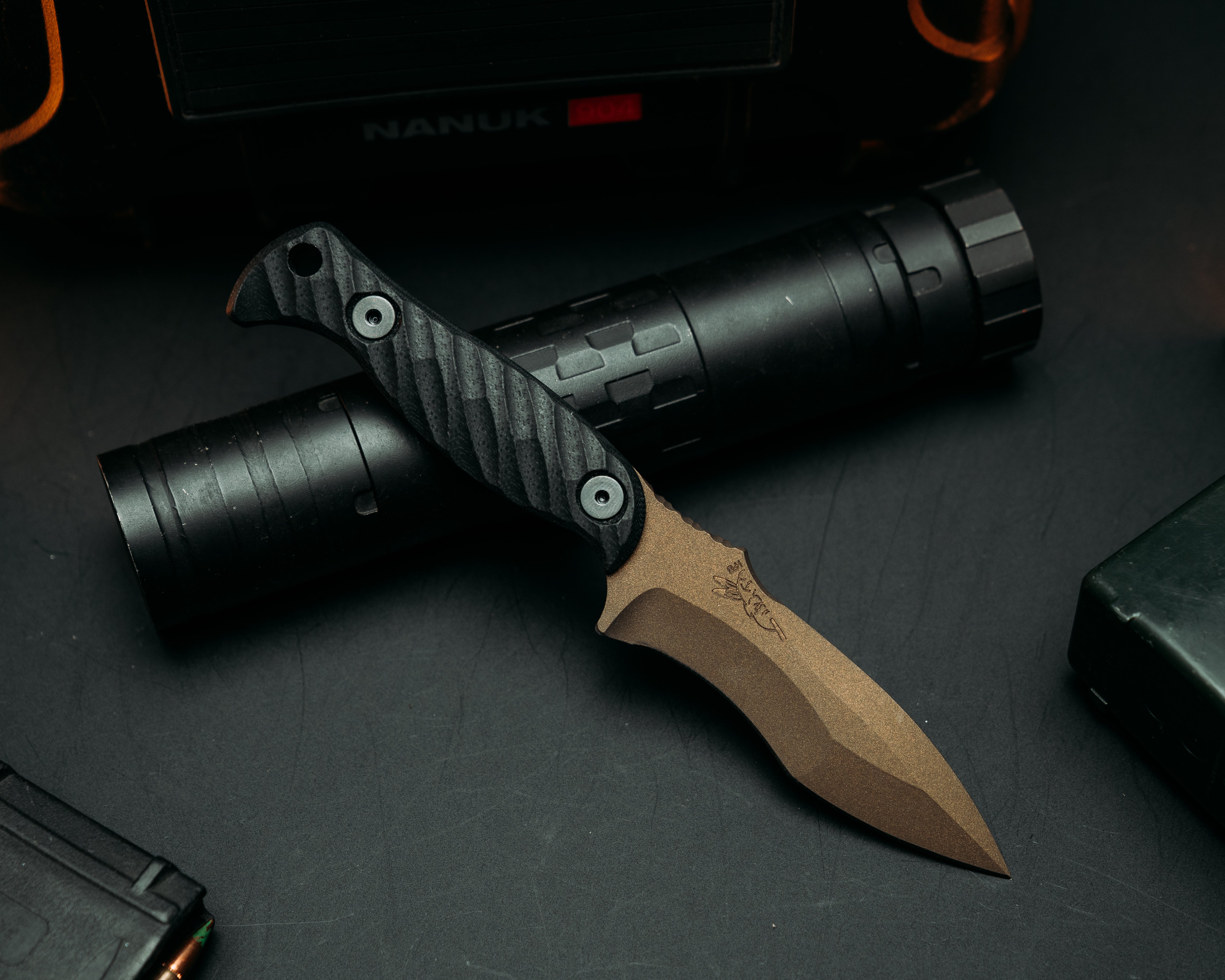 ハーフフェイスブレード　ナイフ　リング　タクティカル　タントー　ネイビーシールズ Half Face Blades ハーフフェイスブレード タクティカルナイフ