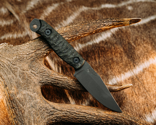 Crow Scalper - Jungle Wear Carbon, Allen Bolts, Chaos Grip.