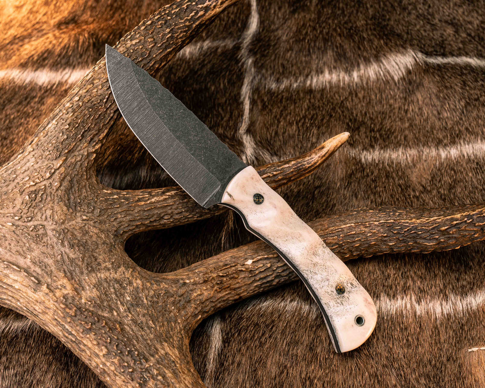 Cavner- Elk Antler, Mosaic Pins, Aluminum Lanyard Pin, Textured Grip