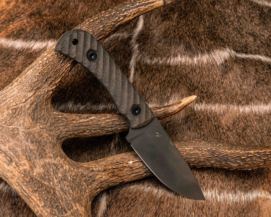 Cavner- OD Green Canvas Micarta, Allen Bolts, Textured Grip