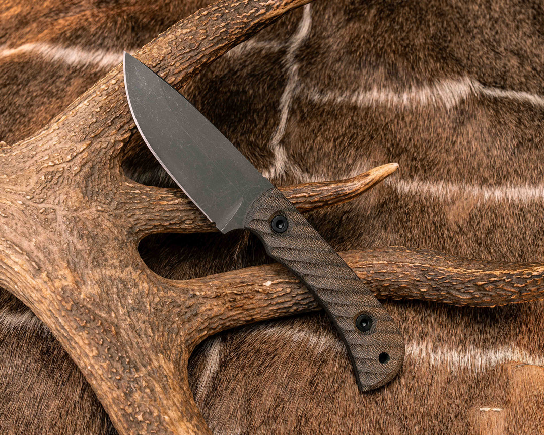 Cavner- OD Green Canvas Micarta, Allen Bolts, Textured Grip