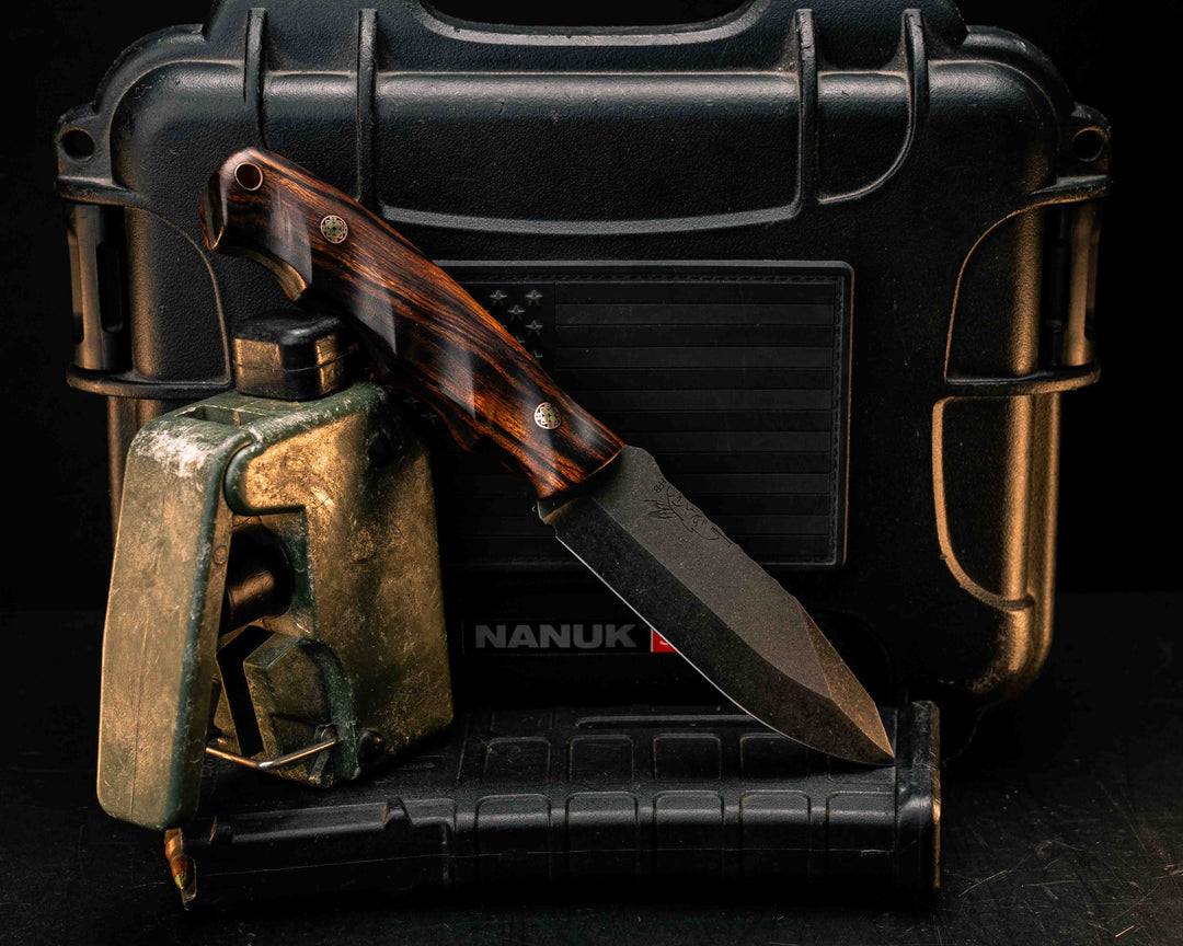 Disaster Jr- Desert Ironwood, Mosaic Pins, Copper Lanyard Pin, Textured Grip