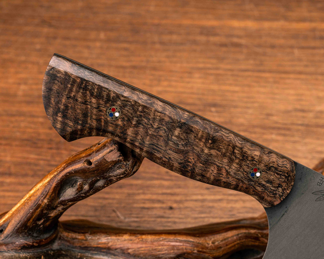Chef Set- Hawaiian Curly Mango, Patriot Mosaic Pins, Smooth Grip