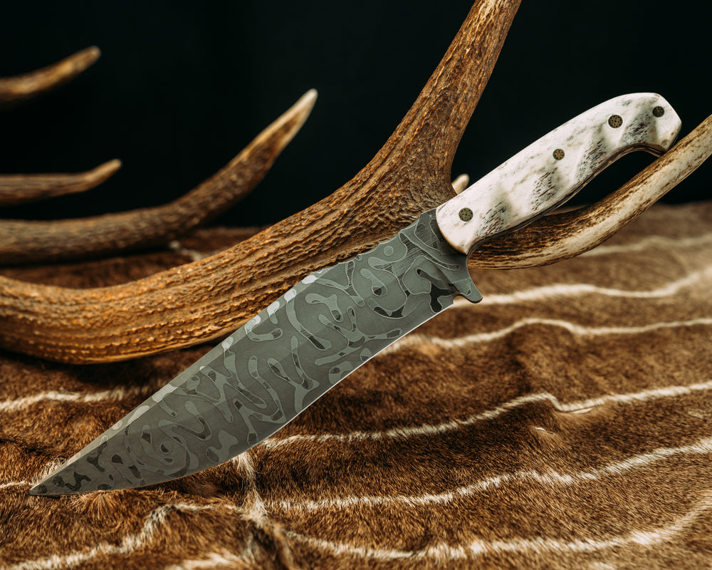 American Bowie- Mosaic Pins, Grooved Grip