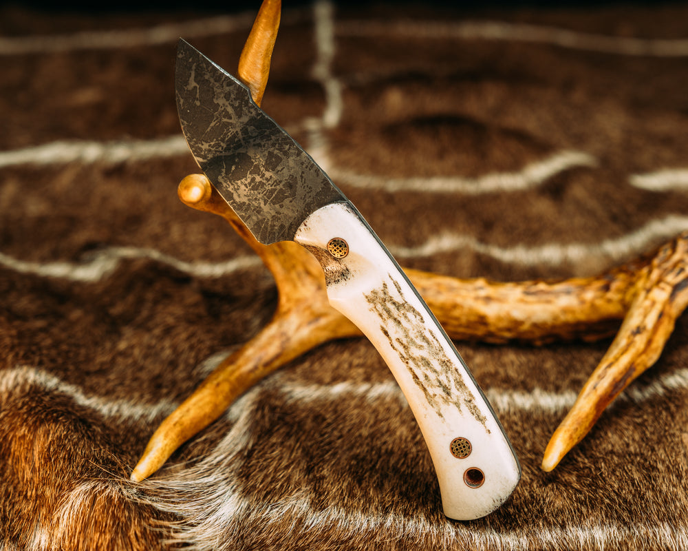 Beef Harpoon- Mosaic Pins, Copper Lanyard Pin, Contoured Grip