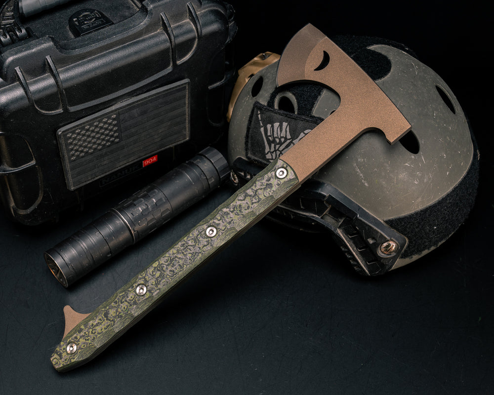 Howler Hawk- Jungle Wear FAT Carbon, Midnight Bronze Cerakote, Allen Bolts, Smooth Grip