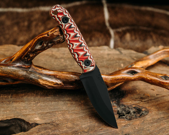 HFB x Huntress (Sara Gamache)- Feather Light- Native G10, Armor Black Cerakote, Allen Bolts, Chaos Grip