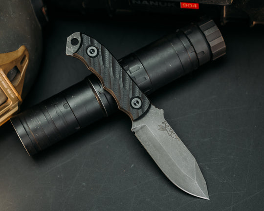 Disaster Cub - Black G10, Allen Bolts, Iron Grip