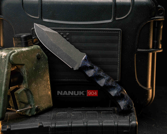 Disaster Cub- Dyed Black Ash, CF Pins, CF Lanyard Pin, Textured Grip