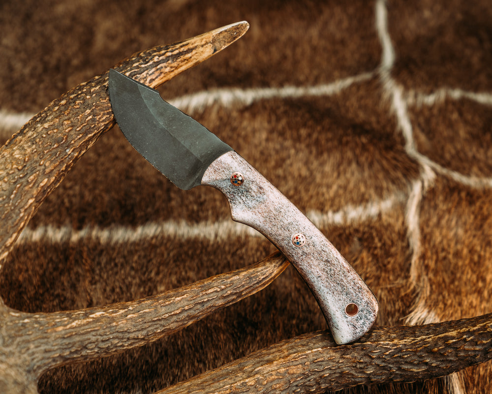 Beef Harpoon- Patriot Mosaic Pins, Copper Brass Lanyard Pin, Contoured Grip