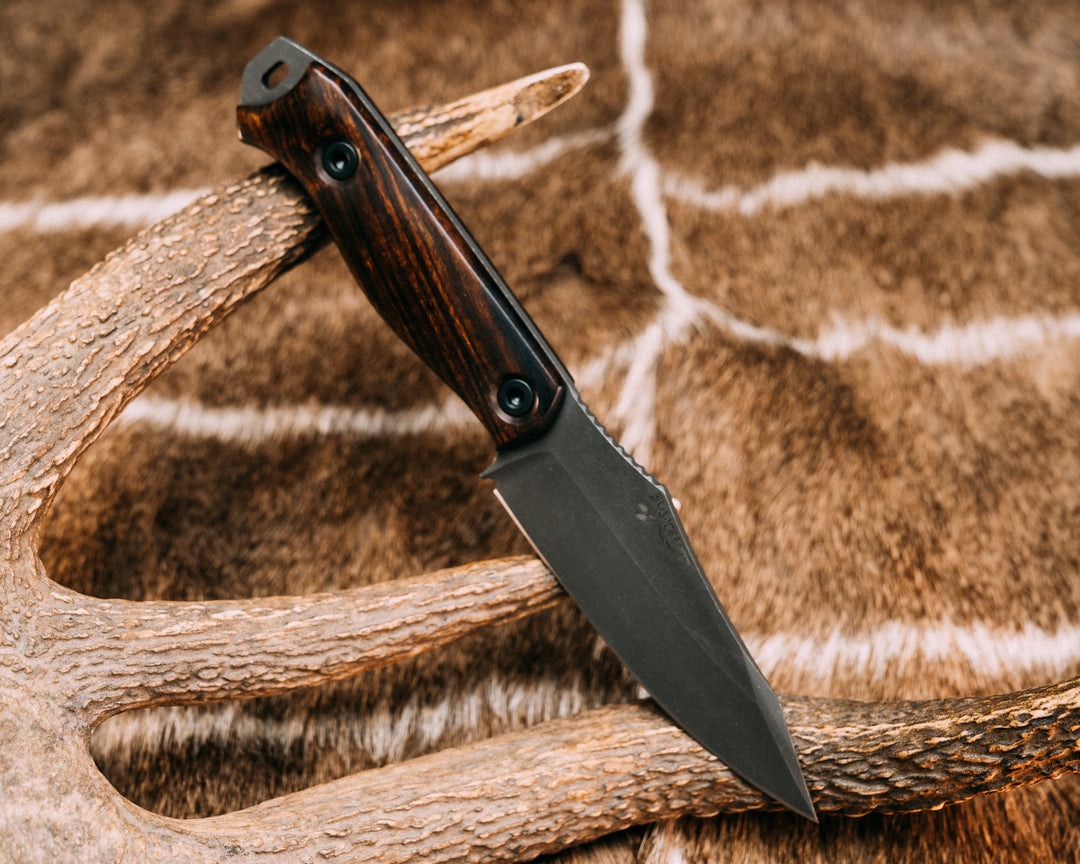 Field Knife - Desert Ironwood, Allen Bolts, Smooth Grip