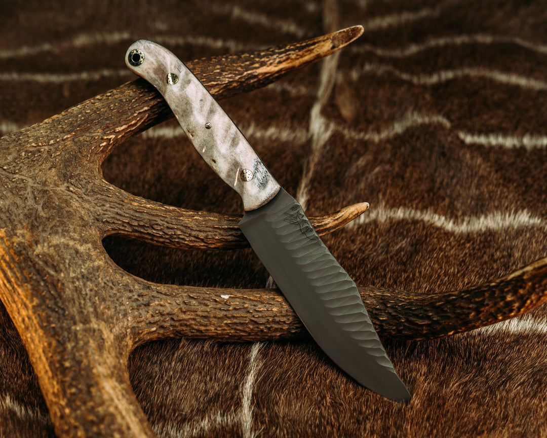 Crow Scout- Mosaic Pins, Mosaic Lanyard, Textured Grip