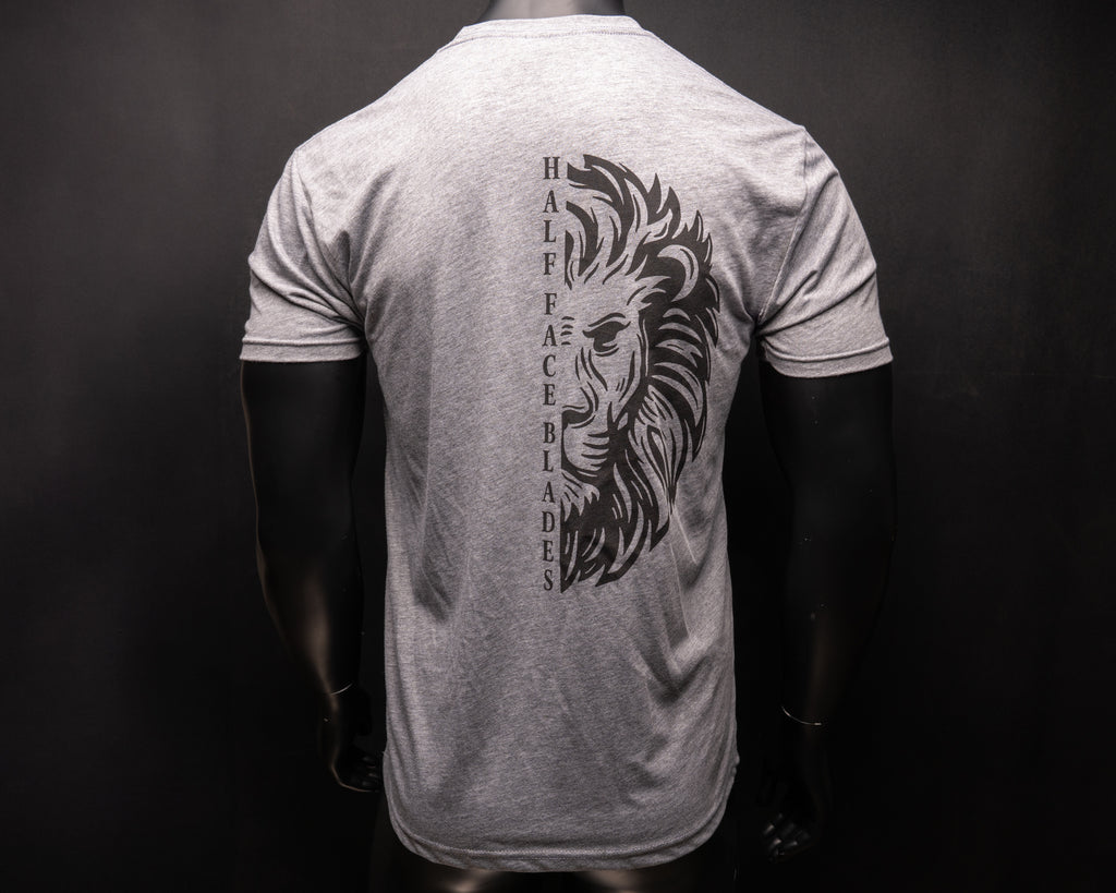 Lion Heather Grey Tee