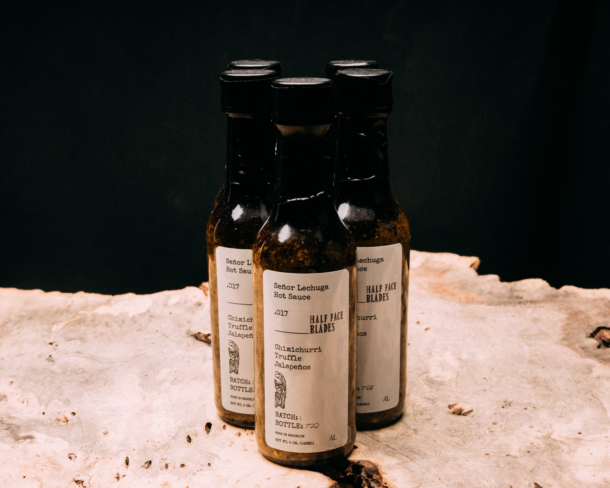 .017 Chimichurri Truffle Jalapeños STEAK Sauce, HFB x Senor Lechuga