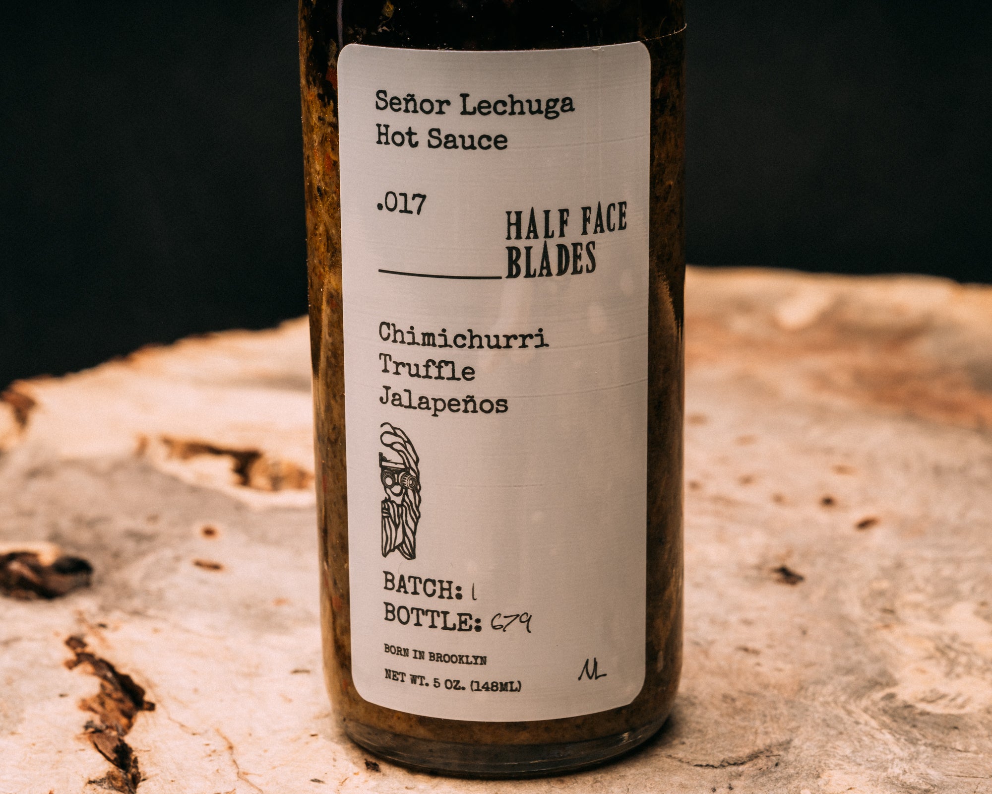 .017 Chimichurri Truffle Jalapeños STEAK Sauce, HFB x Senor Lechuga