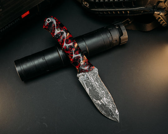 Disaster Jr - Skull Resin, Mosaic Pins, Aluminum Lanyard Pin.
