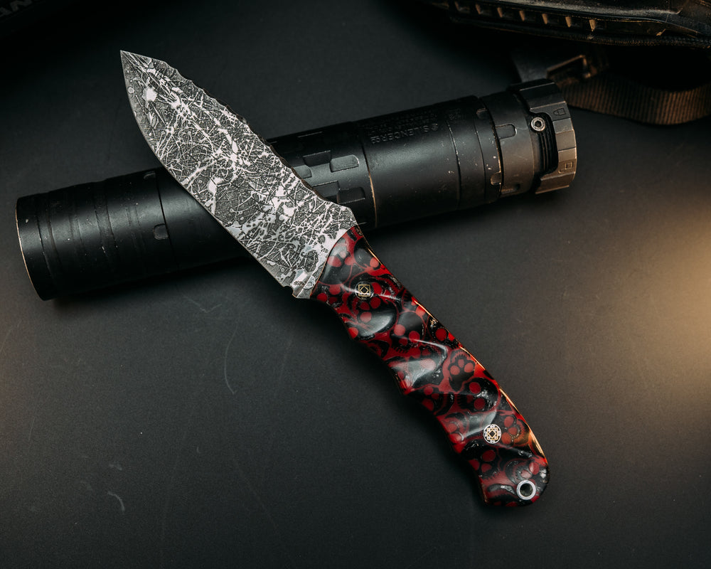 Disaster Jr - Skull Resin, Mosaic Pins, Aluminum Lanyard Pin.