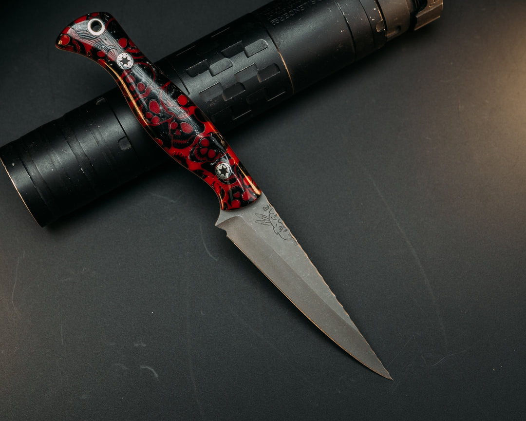 Congressman - Skull Resin, Mosaic Pins, Aluminum Lanyard Pin.