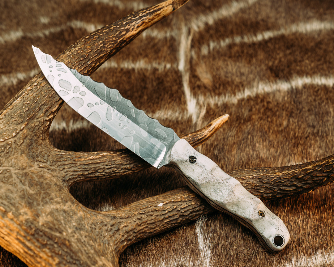 Crow Scout- Mosaic Pins, Aluminum Lanyard Pin, Textured Grip