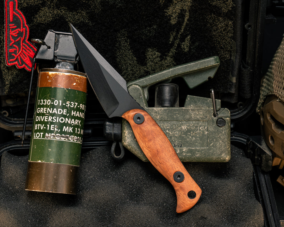 Gulo Gulo- Lychee, Armor Black Cerakote, Allen Bolts, Smooth Grip