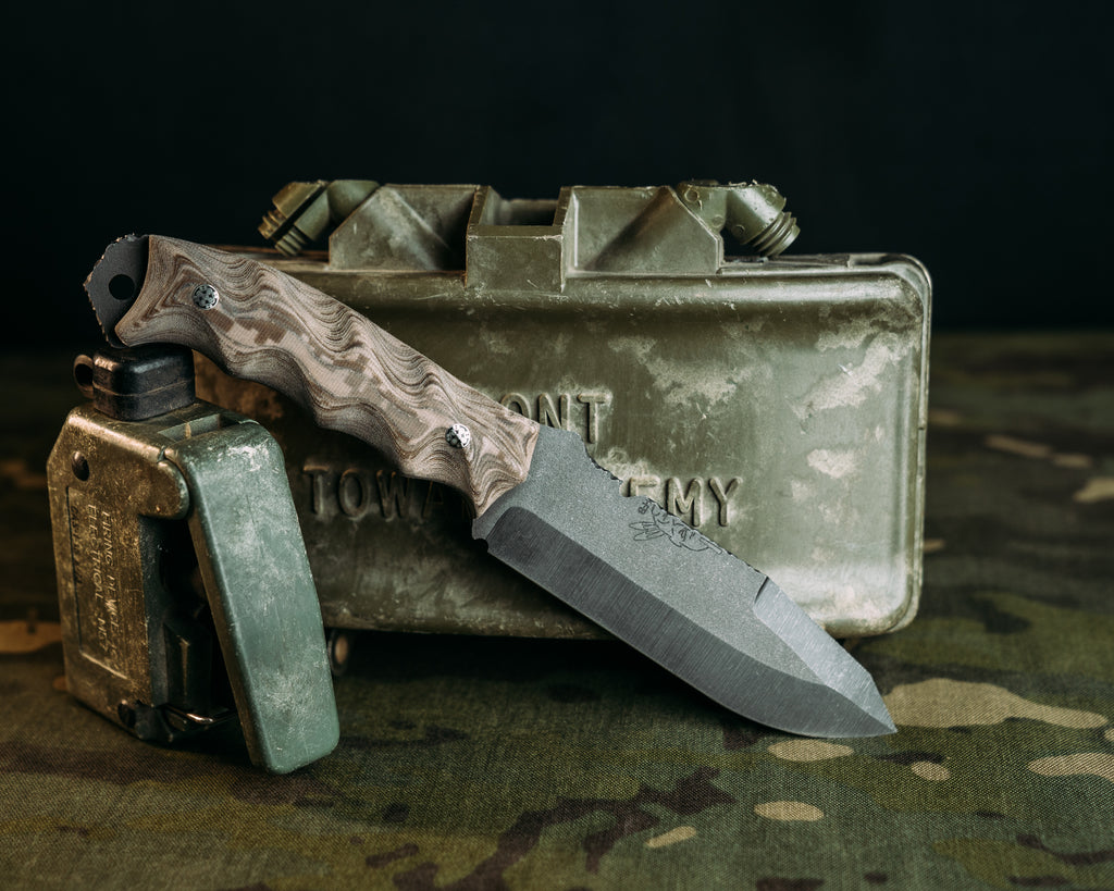 Disaster Breacher- Layered AOR1 Camo, Mosaic Pins, Textured Grip