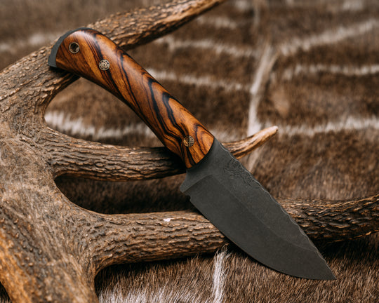 Cavner- Desert Ironwood, Mosaic Pins, Brass Lanyard Pin, Contoured Grip