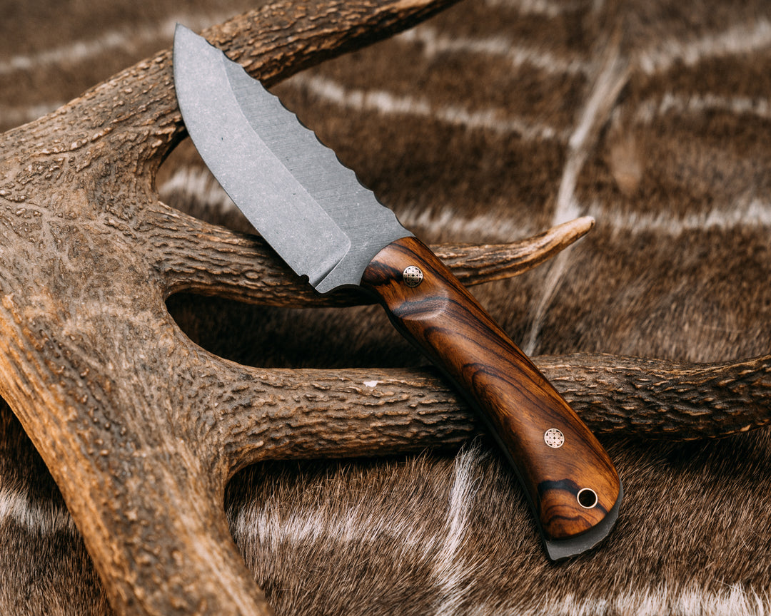 Cavner- Desert Ironwood, Mosaic Pins, Brass Lanyard Pin, Contoured Grip