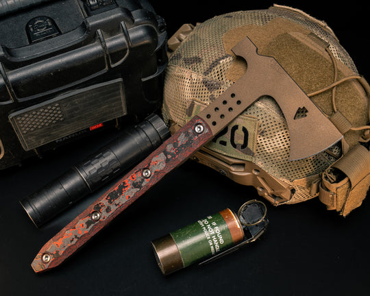 Arrowhead Hawk- Lava Flow FAT Carbon, Midnight Bronze Cerakote, Ti Allen Bolts, Smooth Grip