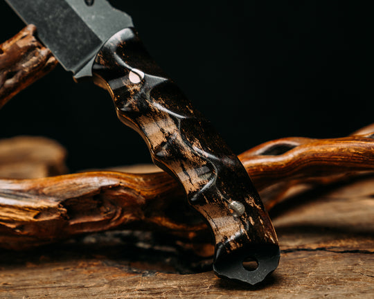 Notched Wire Cutter Breacher- Giant Irish Elk, Bronze Pins, Textured Grip