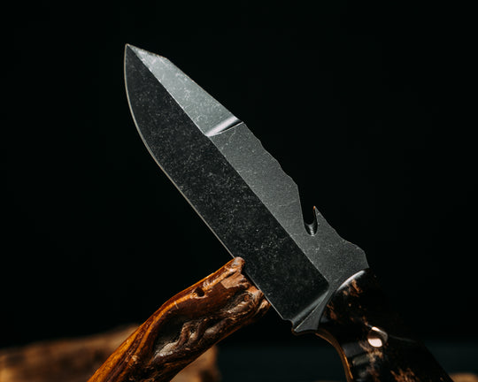 Notched Wire Cutter Breacher- Giant Irish Elk, Bronze Pins, Textured Grip