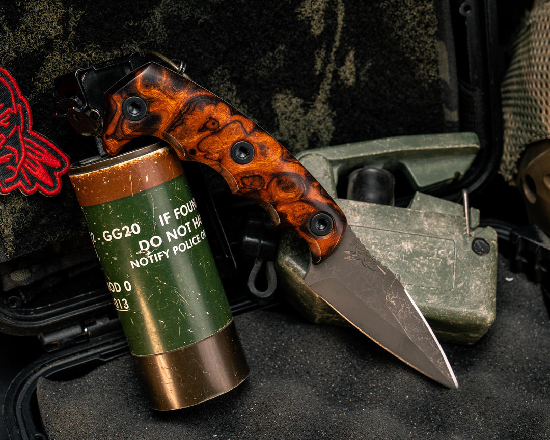 3" HUMINT- Desert Ironwood, Allen Bolts, Smooth Grip